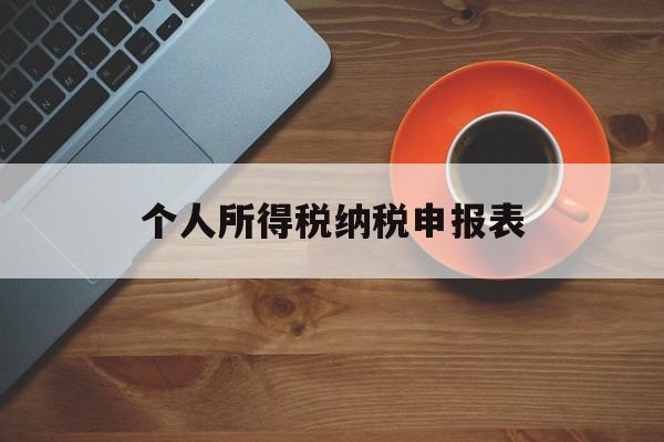 个人所得税纳税申报表(个人所得税纳税申报表的填写)